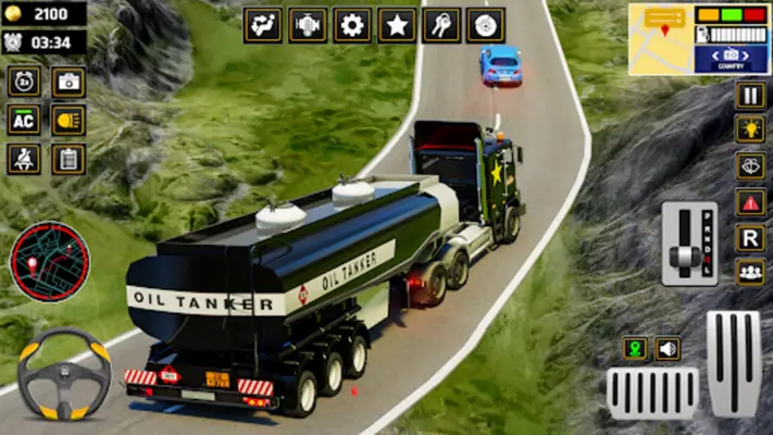 Euro Transporter Truck Games android App screenshot 2