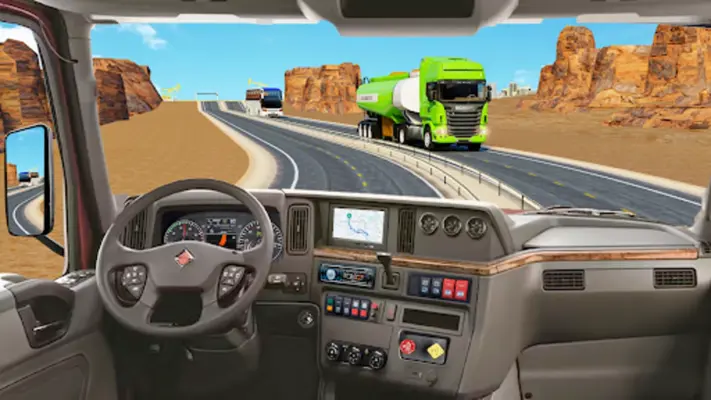 Euro Transporter Truck Games android App screenshot 3